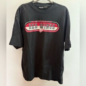 Detroit Red Wings Black T-shirt L